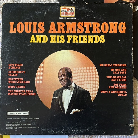 Louis Armstrong - “And His Friends” Vinyl LP (Rare) - Picture 2 of 5